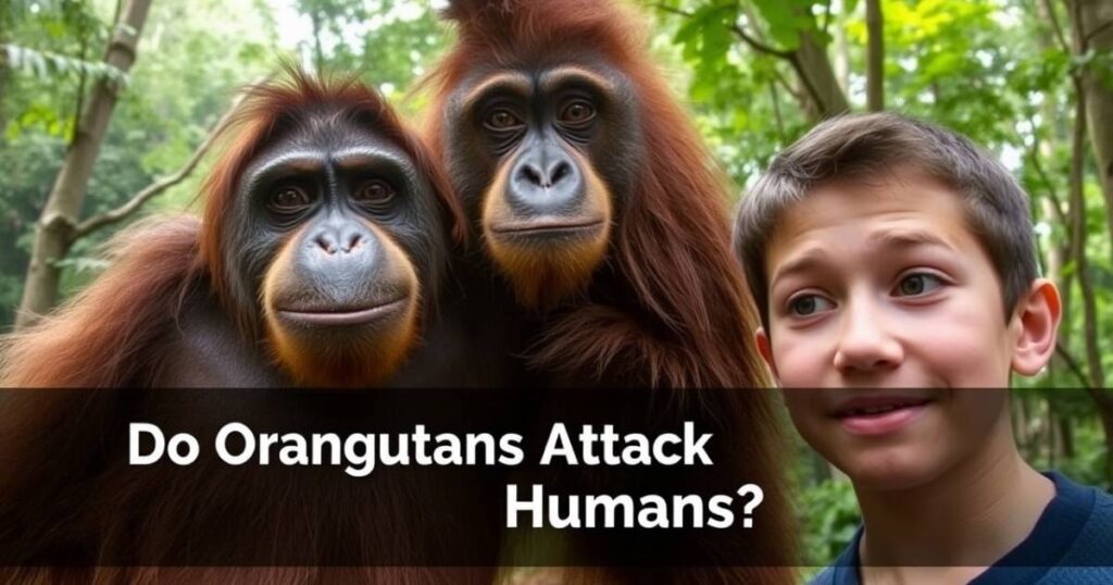 Do Orangutans Attack Humans?