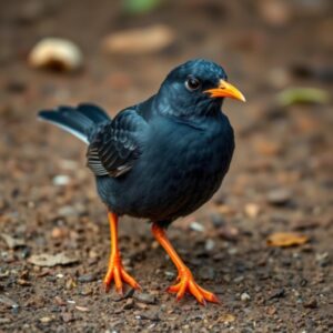 gray-winged-black-bird-turdus-boulboul Gray-Winged Black Bird (Turdus Boulboul)
