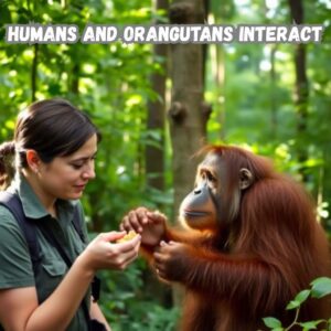 how-humans-and-orangutans-interact Humans and Orangutans Interact