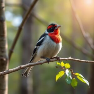 rose-breasted-grosbeak-female Rose-Breasted Grosbeak (Female)