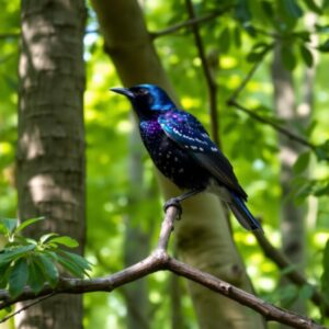 Violet-backed Starling