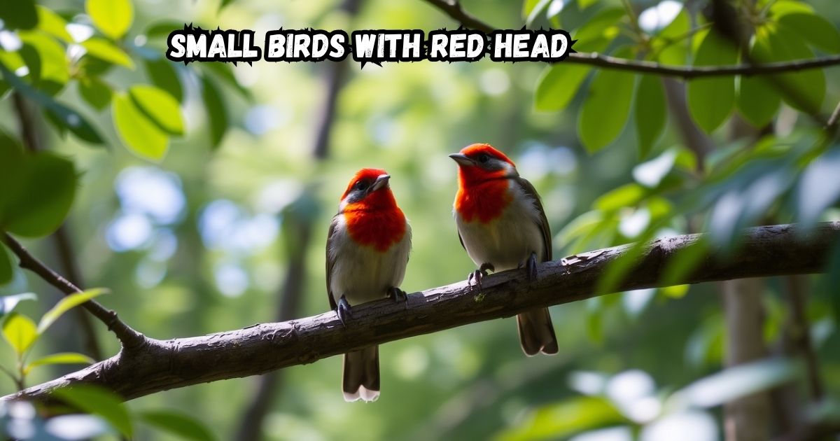 15 Small Birds With Red Head