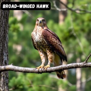 broad-winged-hawk-buteo-platypterus Broad-winged Hawk (Buteo platypterus)