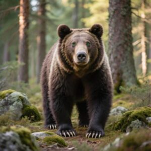 Brown bear Size