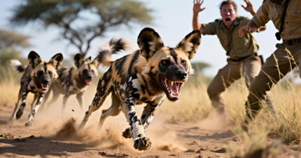 Do African Wild Dogs Attack Humans