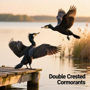 double-crested-cormorants Double Crested Cormorants
