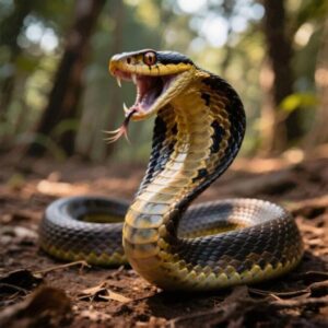 King cobra Antipredator behavior