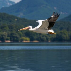 The American White Pelican