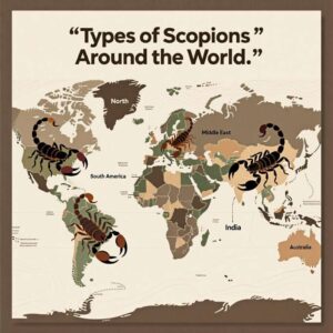 Types of Scorpions Around the World