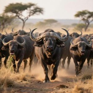 Cape Buffalo Behavior in the Wild