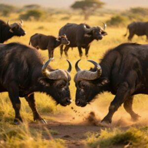 Cape Buffalo Reproduction